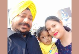 Baby Joy IVF-Kiran & Parminder with their Daughter