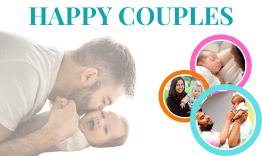 HAPPY COUPLES Baby joy ivf happy couples