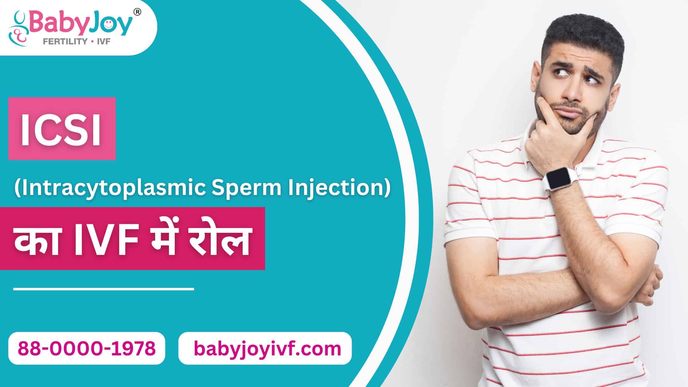 ICSI (Intracytoplasmic Sperm Injection) का IVF Treatment में रोल